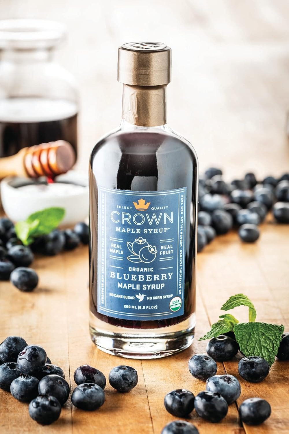 Organic Blueberry Maple Syrup