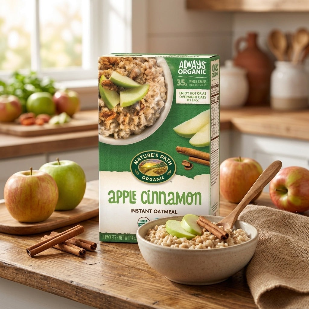 Organic Apple Cinnamon Instant Cereal (8 CT)