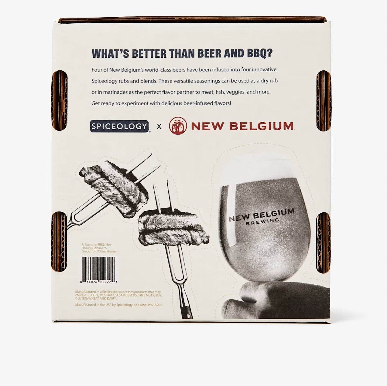 Ultimate Cookout Flight Beer-Infused Grilling Blends