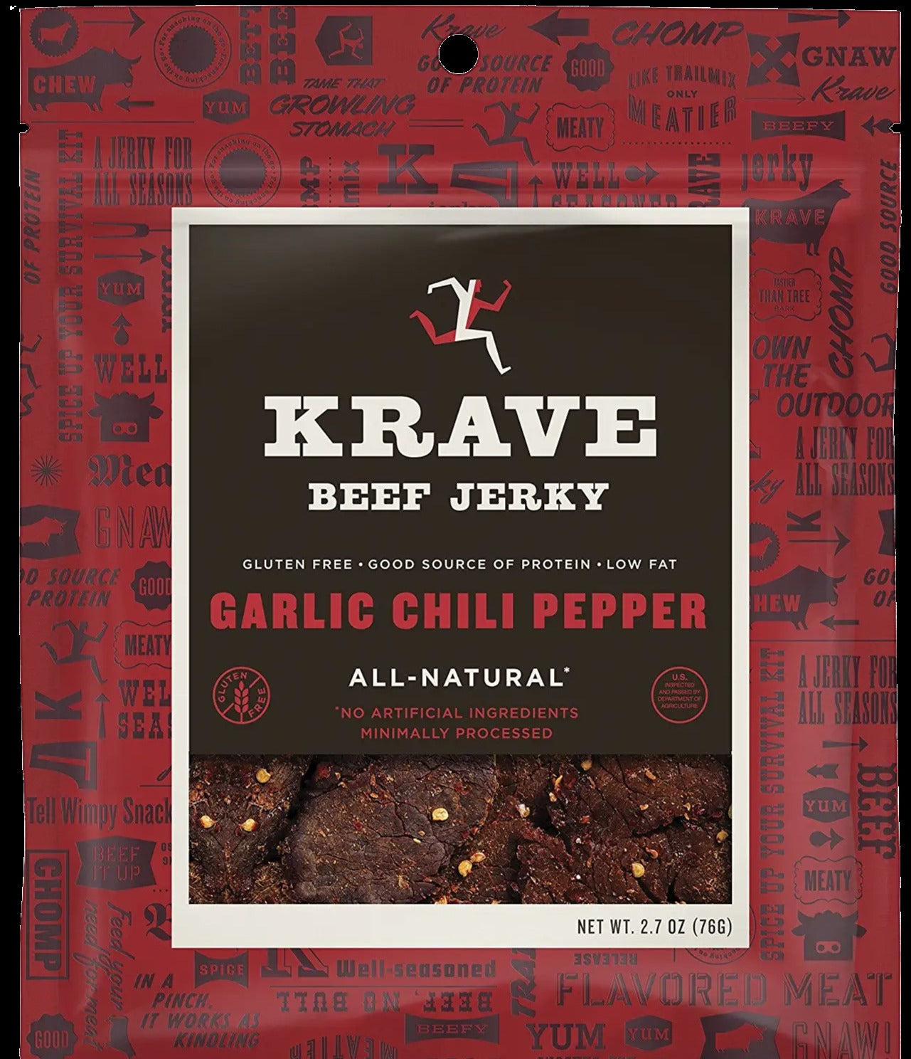 Garlic Chili Pepper Beef Cuts Jerky