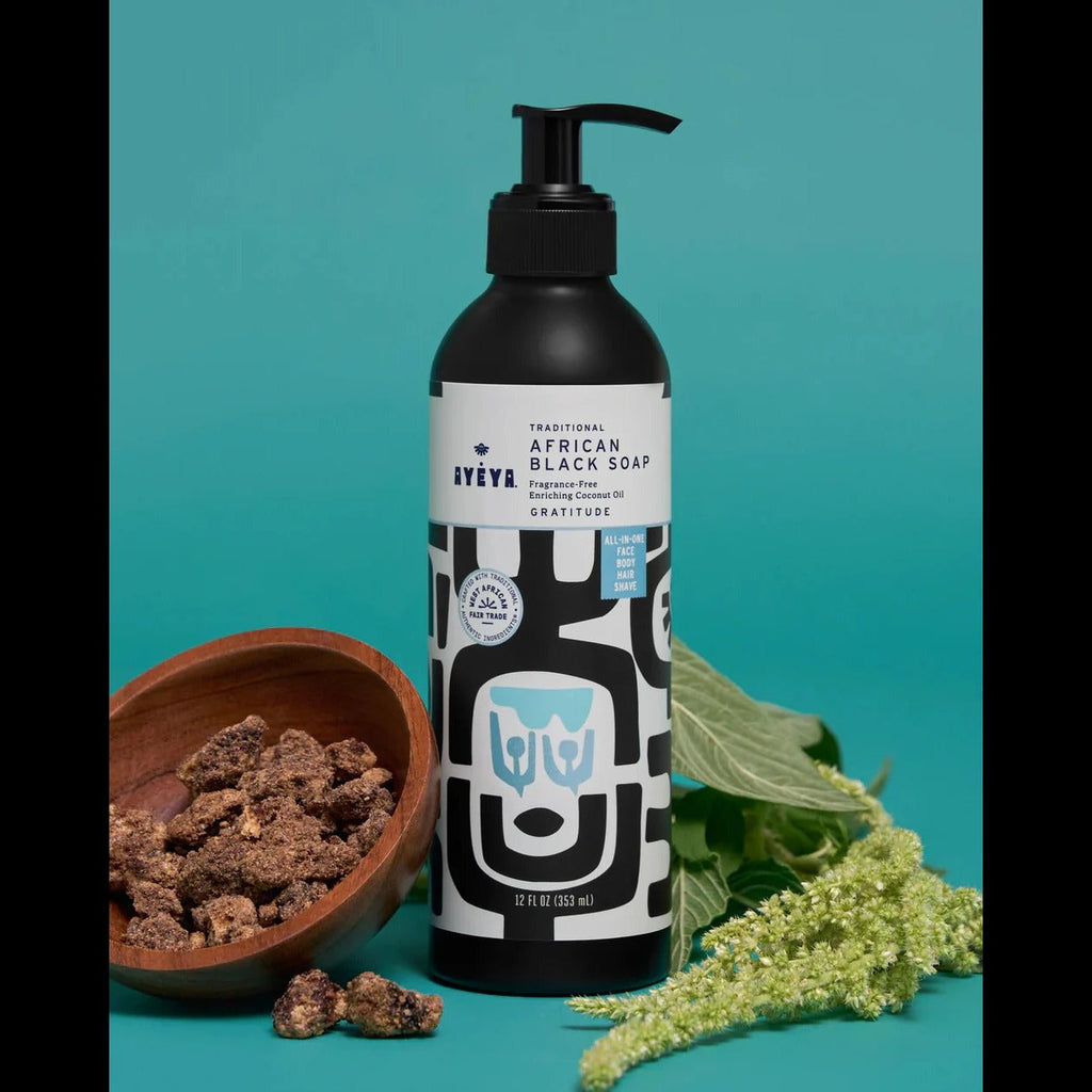 Gratitude Black Liquid Soap