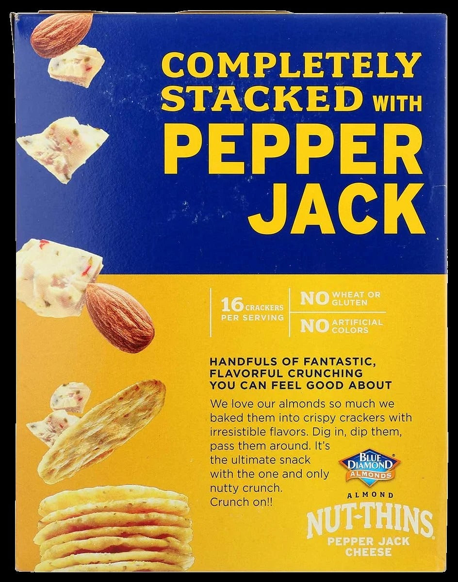 Pepper Jack Cheese & Almonds Rice Cracker