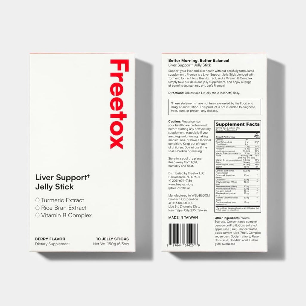 Liver Support Jelly Sticks Berry Flavored (10 CT)