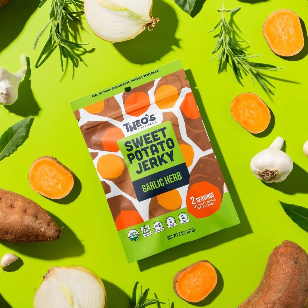 Organic Garlic Herb Sweet Potato Jerky