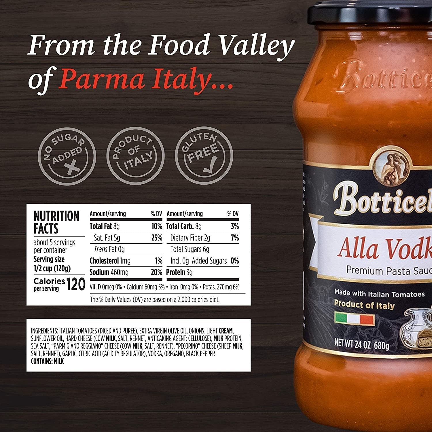 Alla Vodka Pasta Sauce