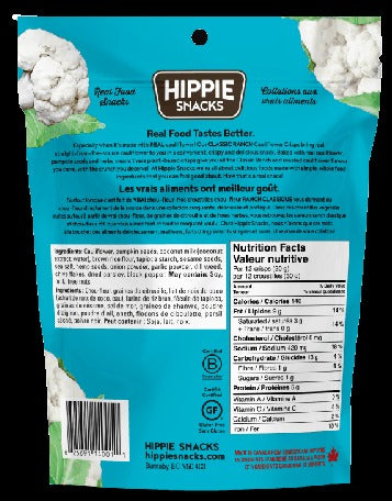 Ranch Cauliflower Crisps