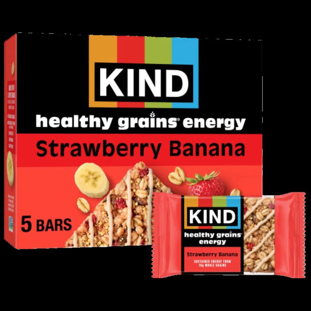 Healthy Grains Energy Bars - Strawberry Banana (5 CT)