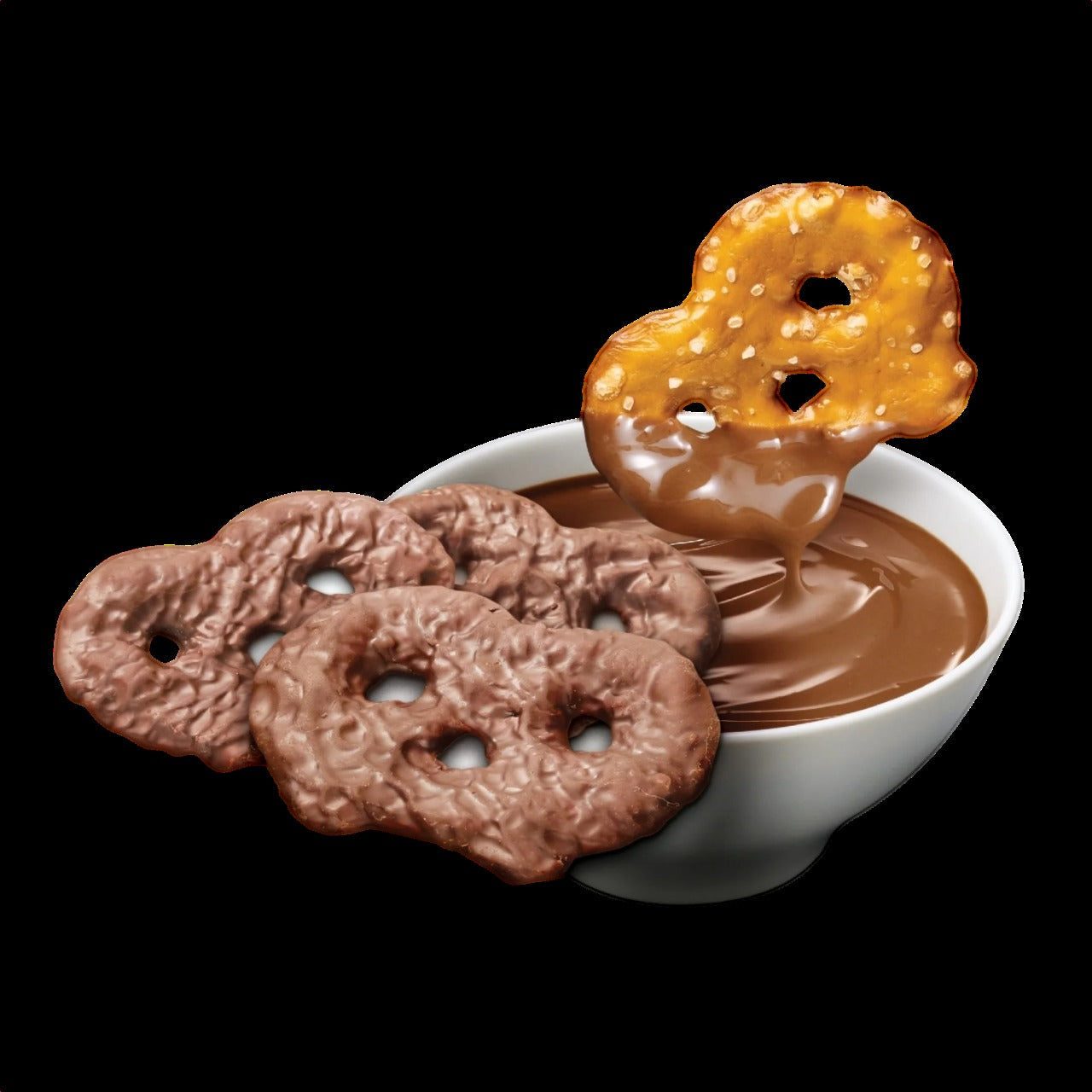 Milk Chocolate Crunch Pretzel Crisps