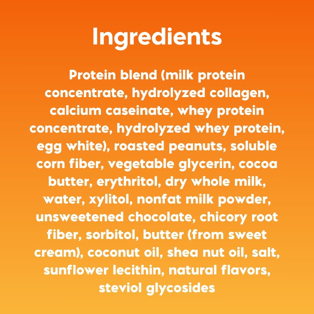 Choklad Peanot Protein Bar (12 Pack)