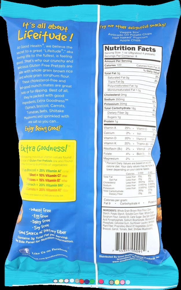 Gluten Free Sea Salted Pretzels