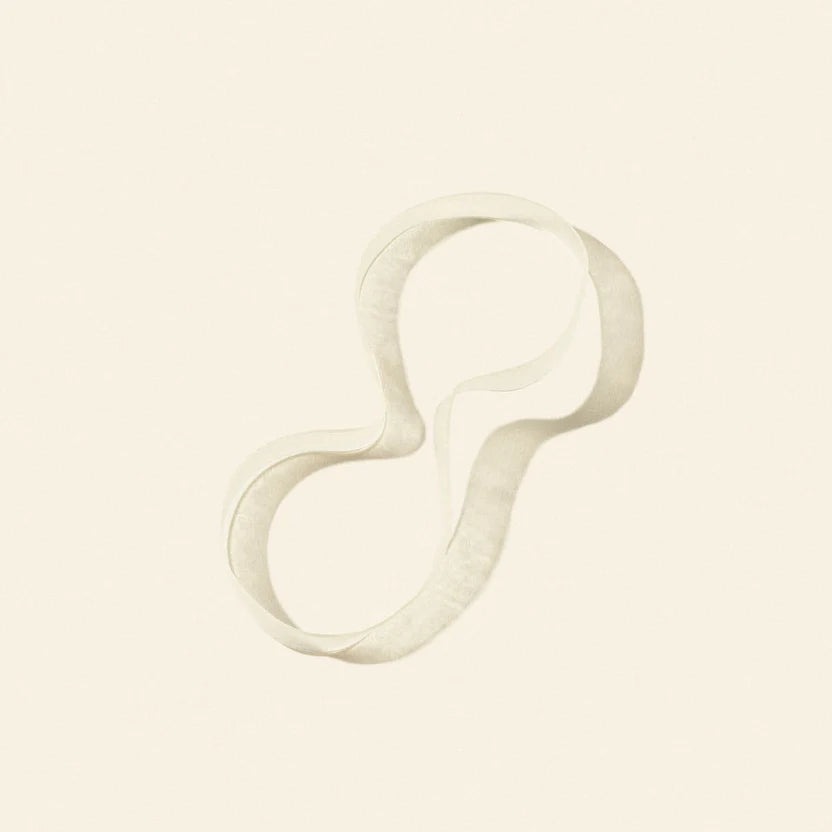 Eco-Friendly Kid Hair Ties - Little Lassies Clear (10 CT)