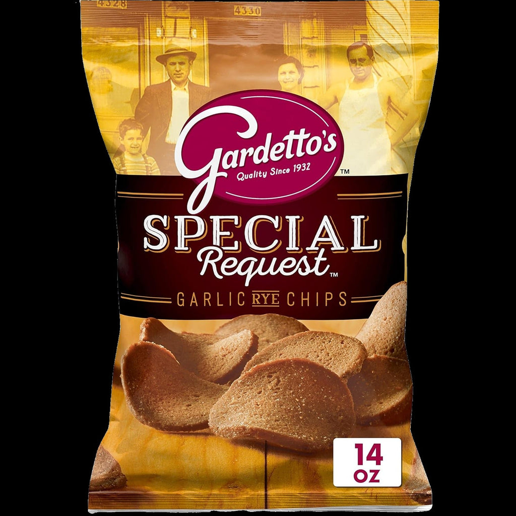 Special Request Garlic Rye Chips