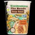 Savory Peanut Vietnamese Pho Noodle Soup Bowl