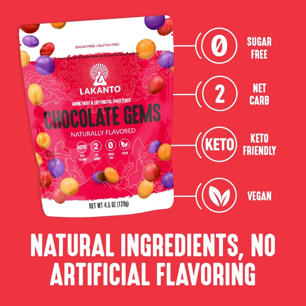 Lakanto Chocolate Gems