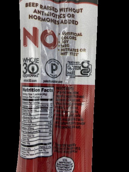 Spicy Beef Snack Stick