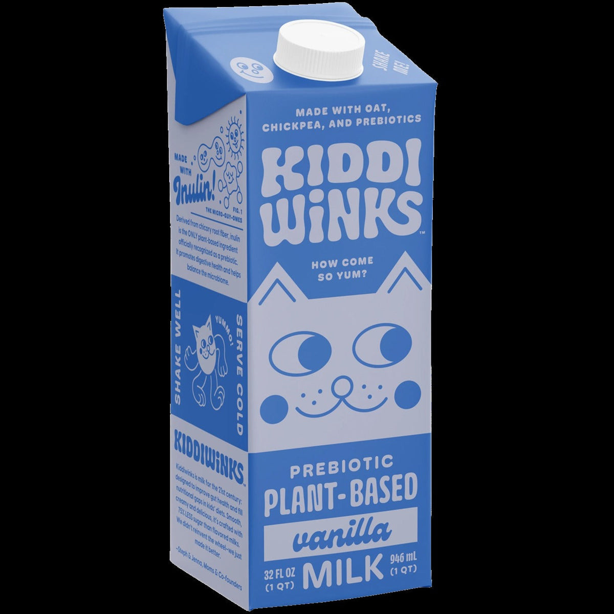 Prebiotic Plant-Based Vanilla Milk