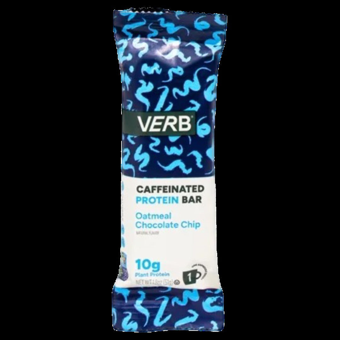 Caffeinated Protein Bars, Oatmeal Chocolate Chip (12 CT)