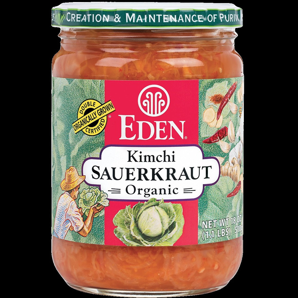 Organic Kimchi Sauerkraut