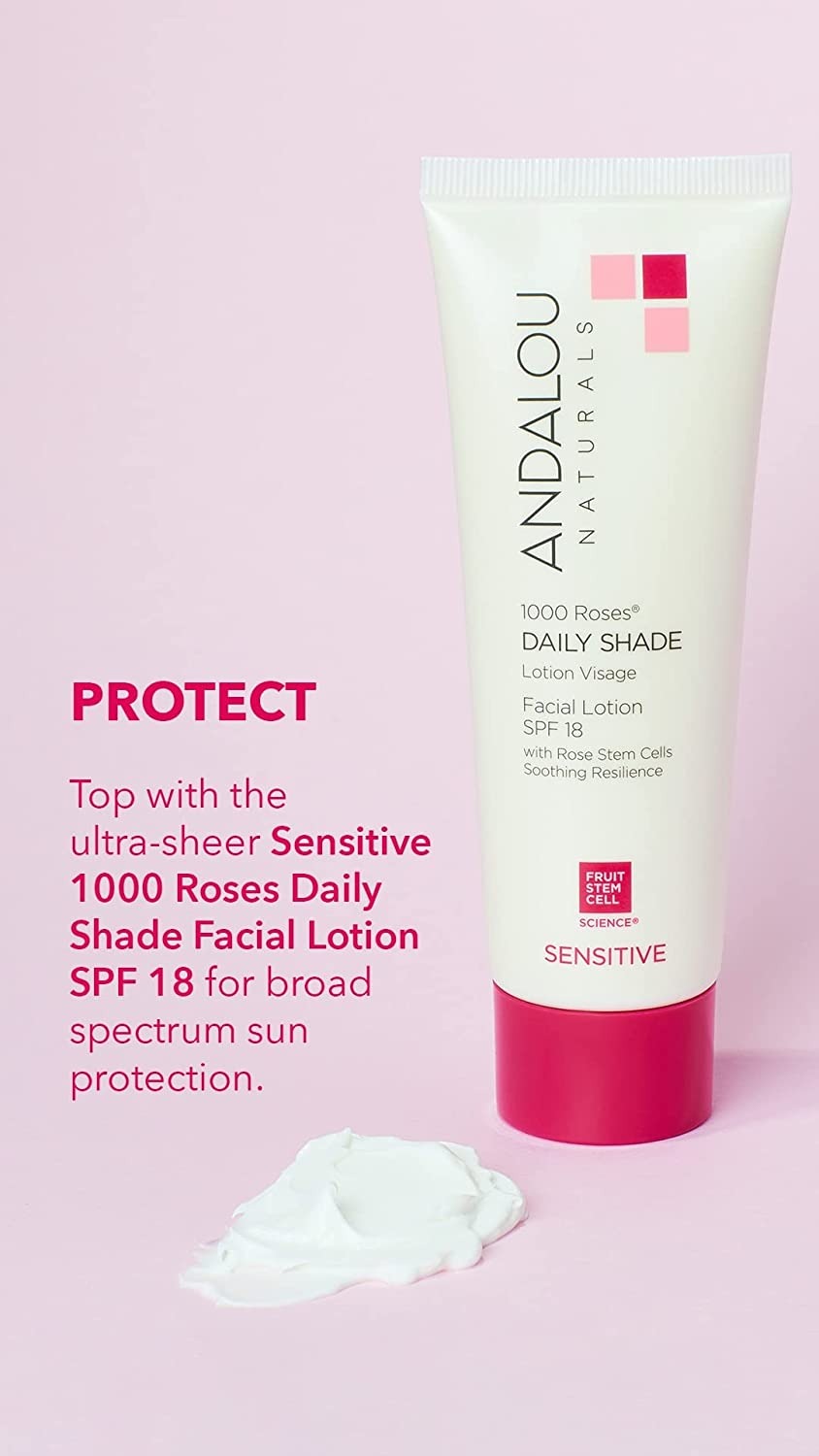 1000 Roses Daily Shade with SPF 18 Facial Lotion