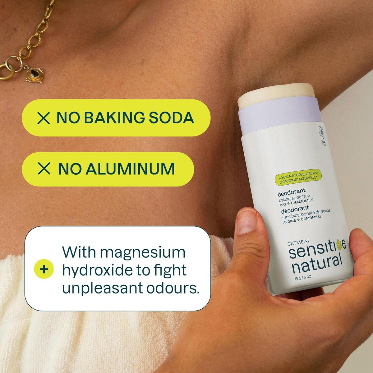 Sensitive Natural Oat & Chamomile Deodorant