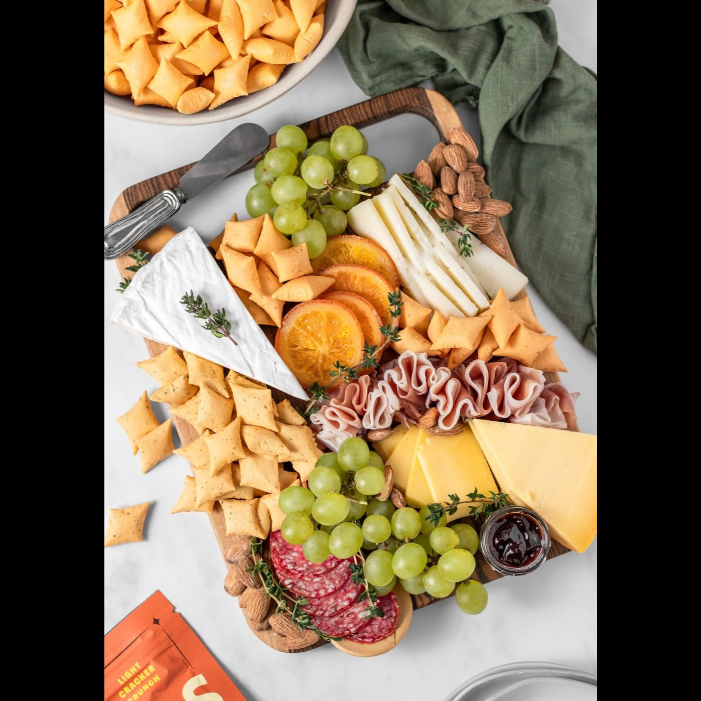 Rosemary & Garlic Cheese Crisps