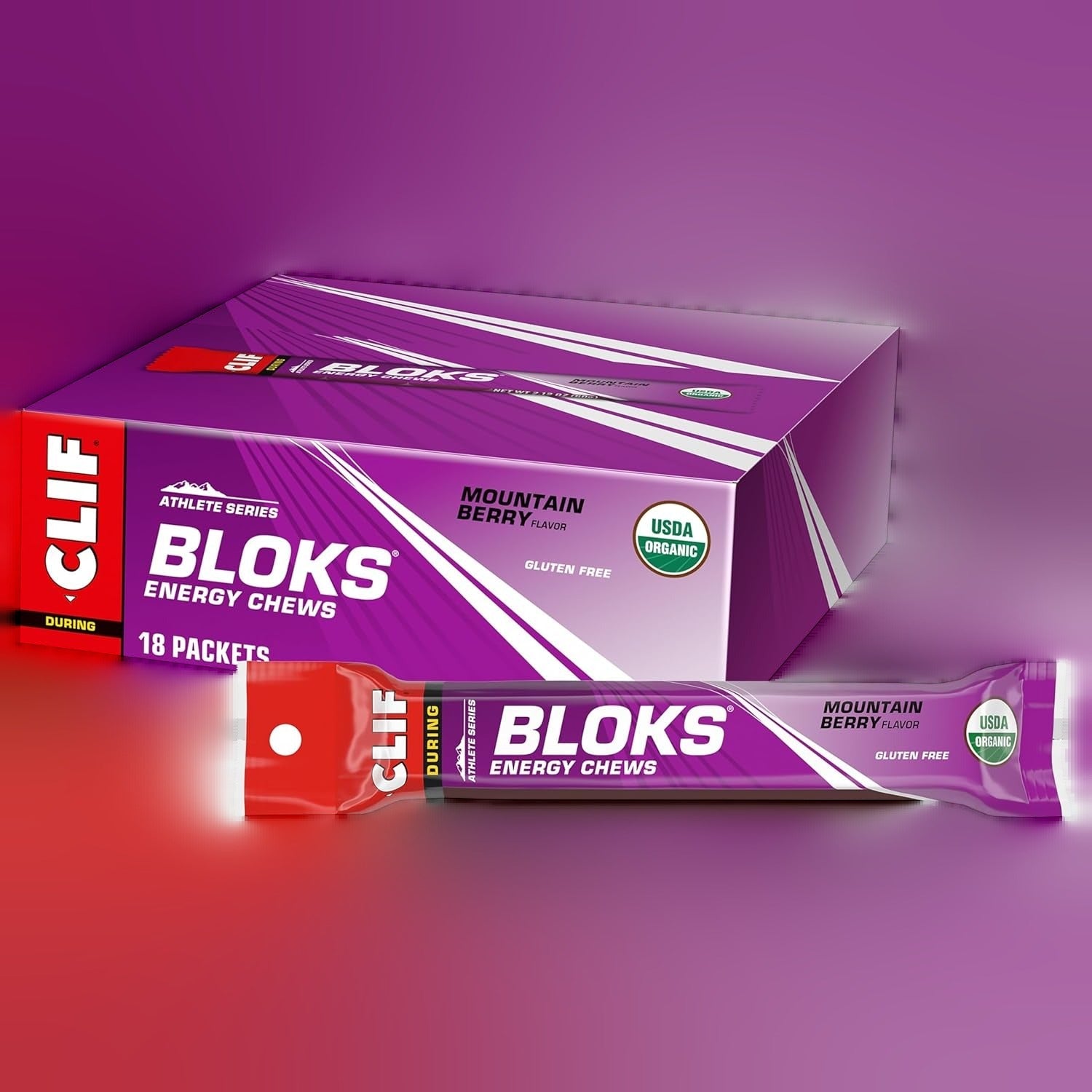 Bloks Energy Chews - Mountain Berry (18 CT)
