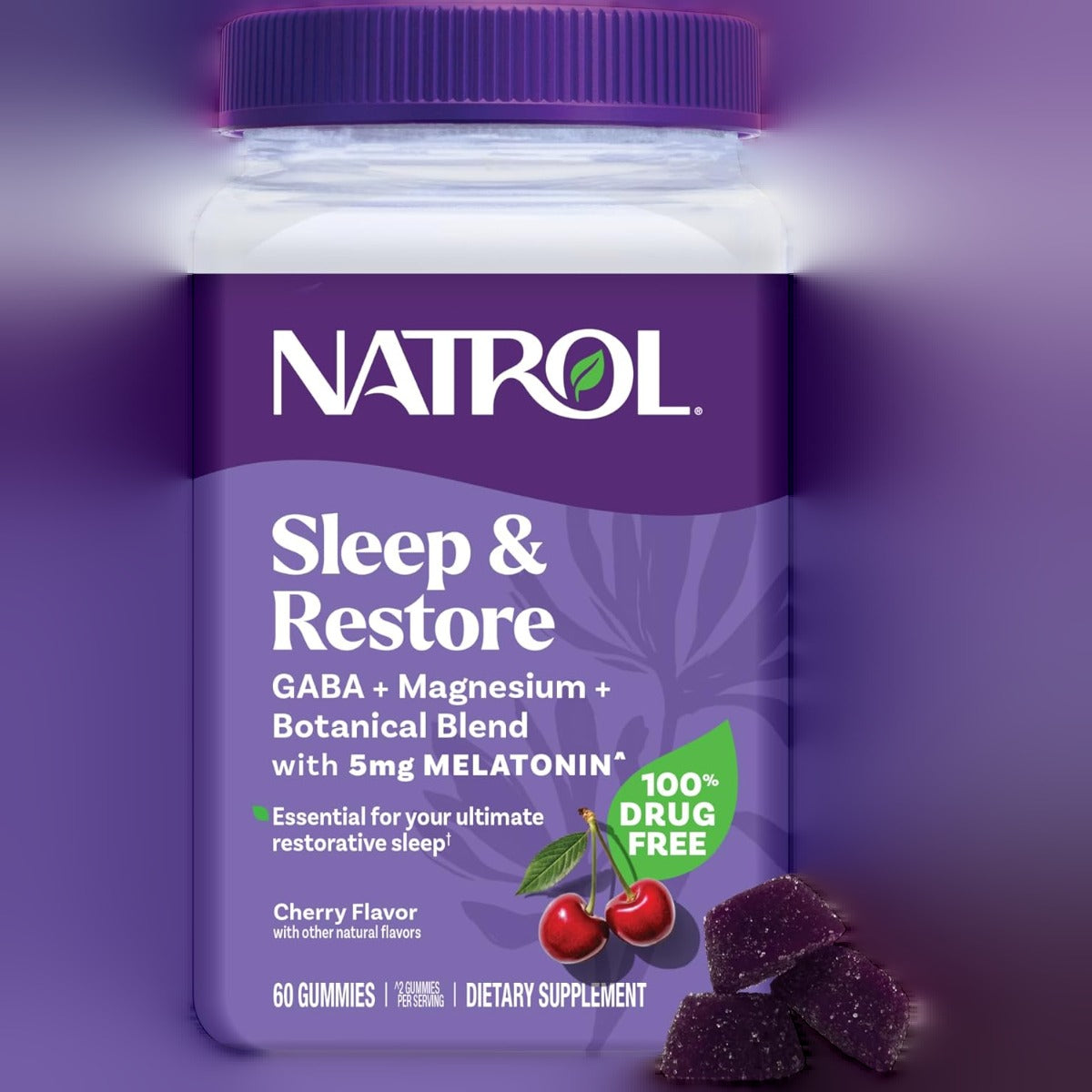 Sleep & Restore With Melatonin Gummies (60 CT)