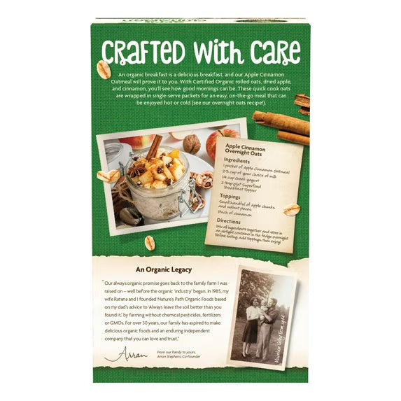 Organic Apple Cinnamon Instant Cereal (8 CT)