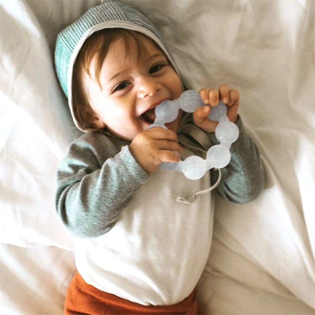 Silicone Ring Teether - 0-6 Mo