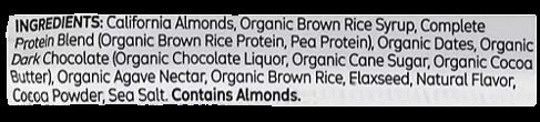 Dark Chocolate Almond Bar
