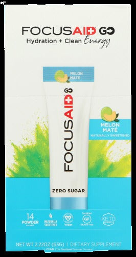 Focusaid Go Melon, 14 Pk
