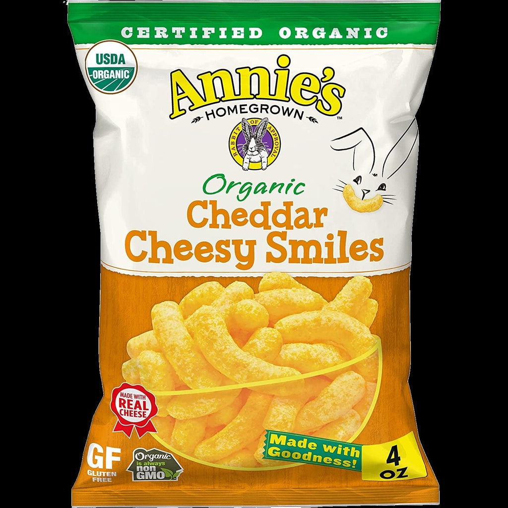 Organic Cheesy Smiles Puffs (12 Pack)