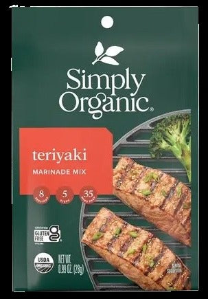Organic Teriyaki Marinade Mix (12 Pack)