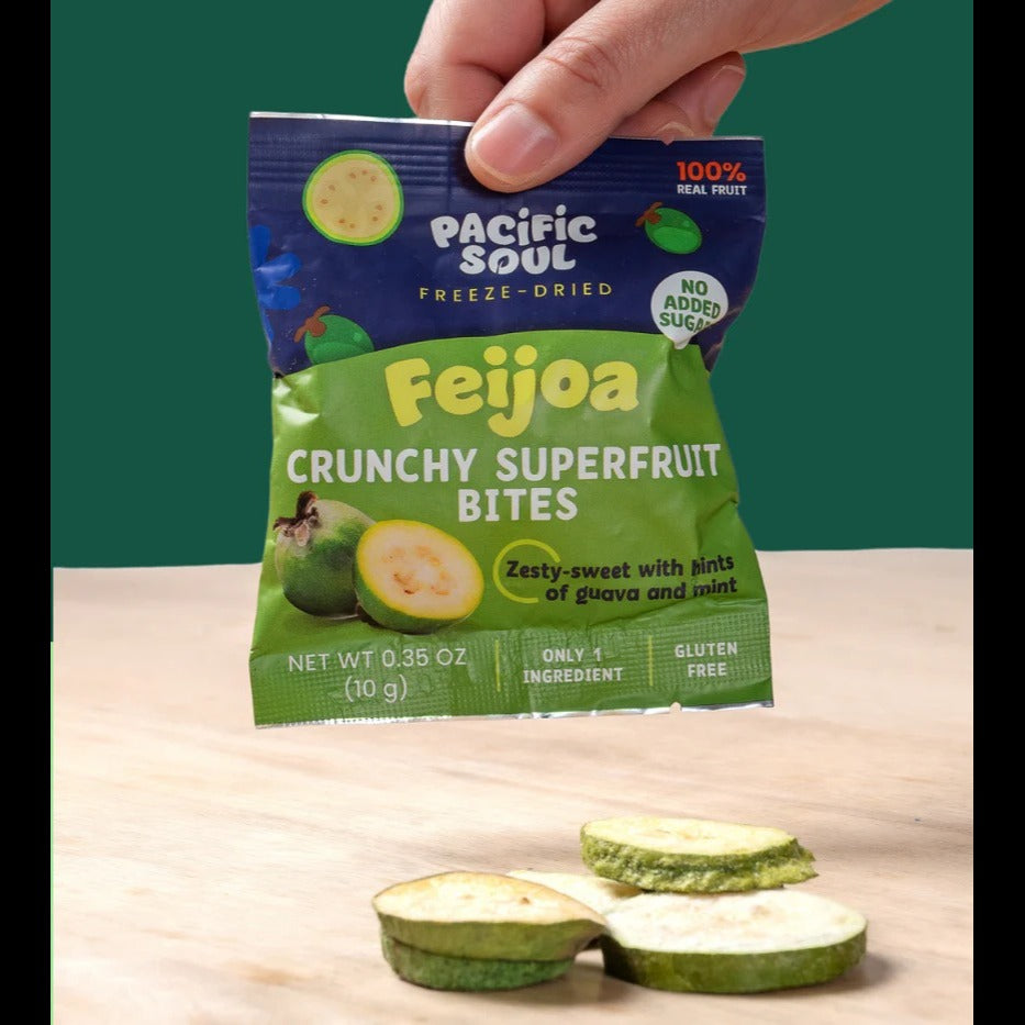 Feijoa Crunchy Superfruit Bites (12 Pack)