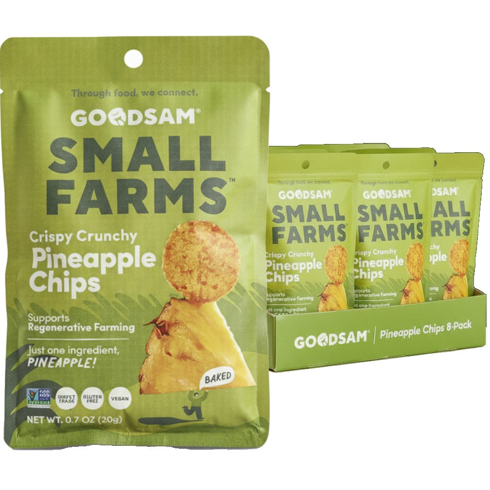 Crispy Crunchy Pineapple Chips (8 Pack)