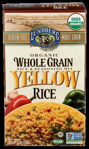 Organic Wholegrain Yellow Rice Mix