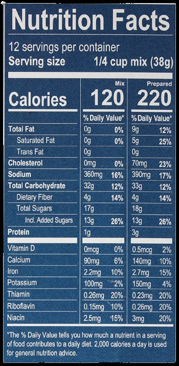 Gluten-Free Banana Bread Mix