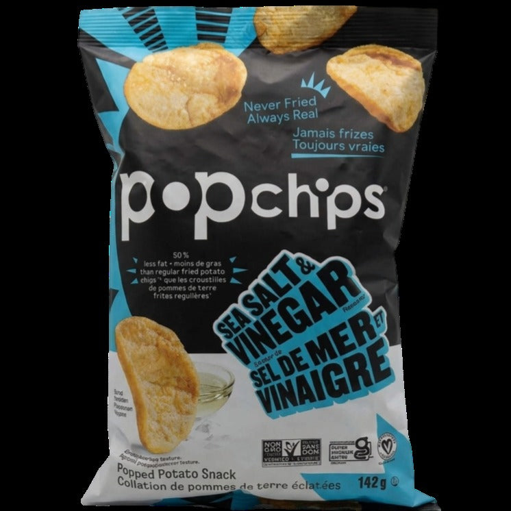 Sea Salt & Vinegar Popped Potato Chips