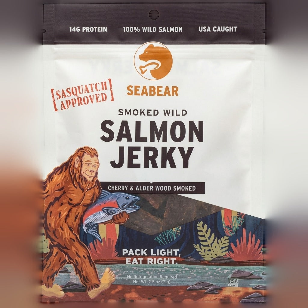 Sasquatch Salmon Jerky