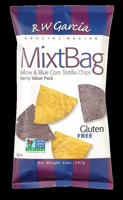 Yellow & Blue Sea Salt Tortilla Chips