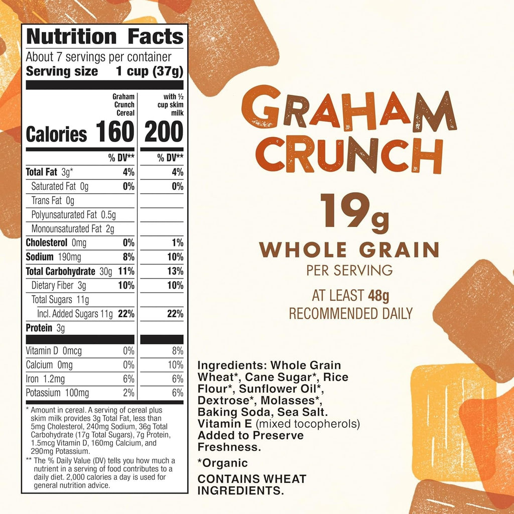 Organic Graham Crunch Cereal