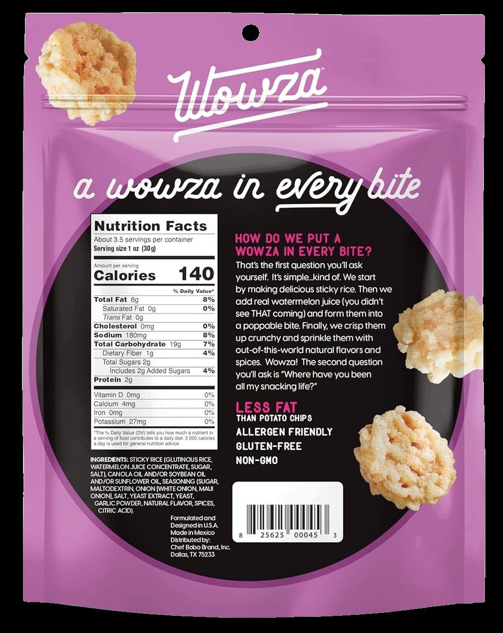 Sweet Maui Onion Crunchy Rice Crisps