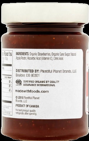 Organic Strawberry Preserves