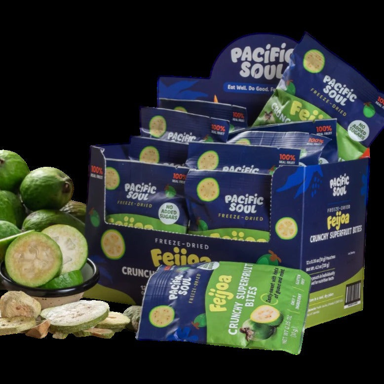Feijoa Crunchy Superfruit Bites (12 Pack)