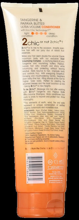 2Chic Ultra-Volume Conditioner Tangerin & Papaya Butter