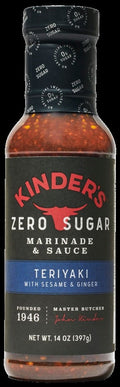 Zero Sugar Teriyaki Sauce with Sesame & Ginger