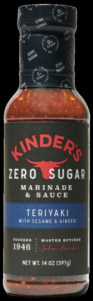 Zero Sugar Teriyaki Sauce with Sesame & Ginger