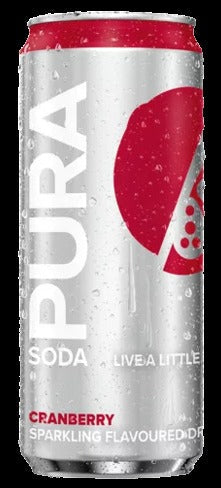 Cranberry Soda 4Pk