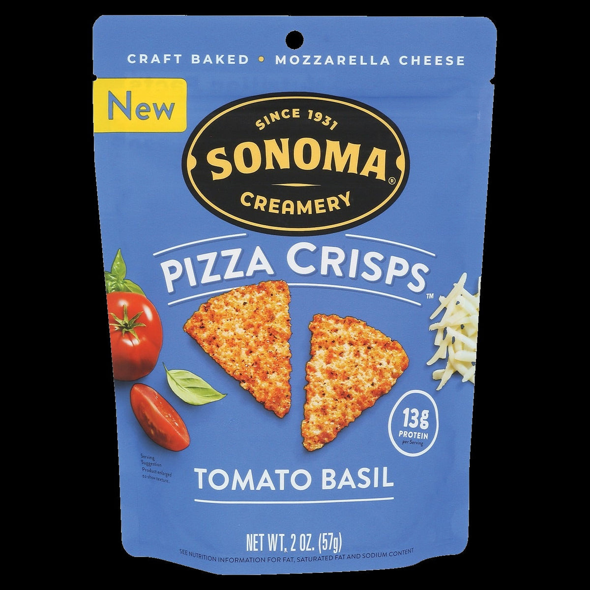 Tomato Basil Pizza Crisps