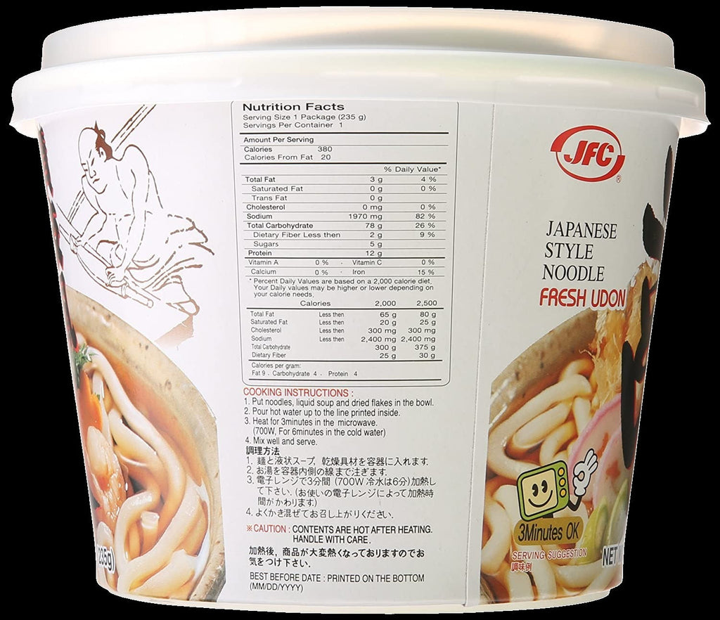 Udon Noodle Soup Cup